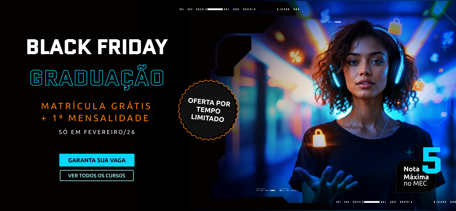 Banner home Graduação