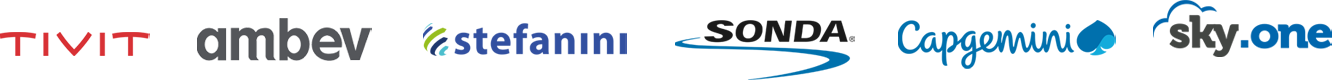 TIVIT | AMBEV | STEFANINI | SONDA | CAPGEMINI | SKY.ONE TIVIT | AMBEV | STEFANINI | SONDA | CAPGEMINI | SKY.ONE